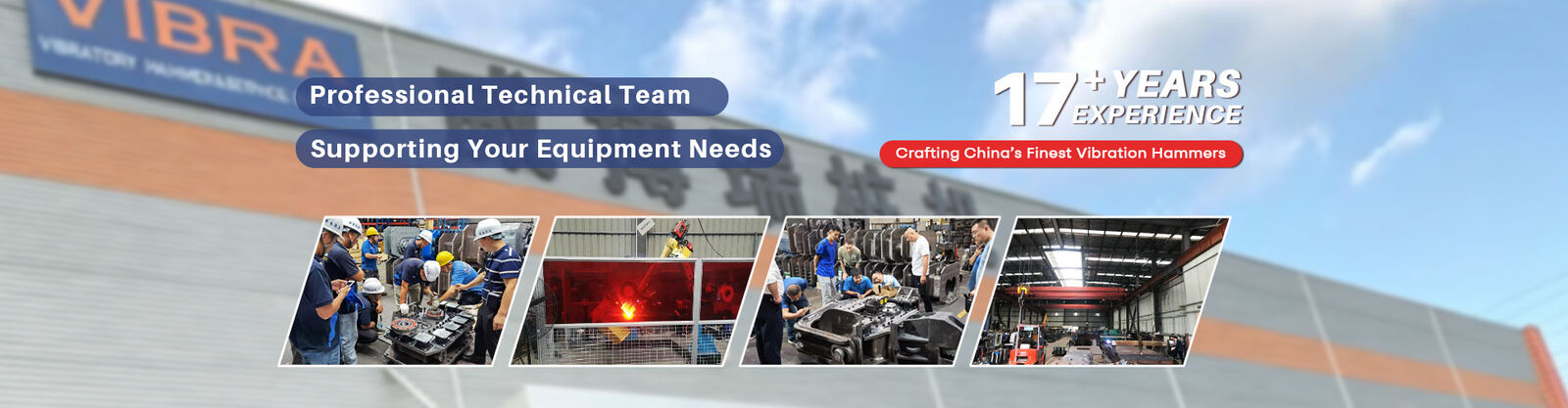 excavatrice monté battage