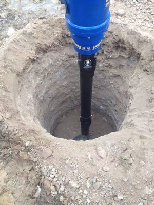 Hydraulic Earth Drilling Auger For 25 - 38 Tons Excavator