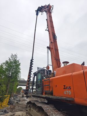 Hydraulic Earth Drilling Auger 20000N For 10 - 15 Tons Excavator