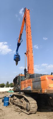 High Frequency Vibration Output & High-Flow Merging Valve Unit – FV-600 Four Eccentric Pile Driver For 21m Piles