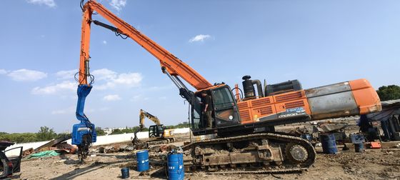 High Frequency Vibration Output & High-Flow Merging Valve Unit – FV-600 Four Eccentric Pile Driver For 21m Piles