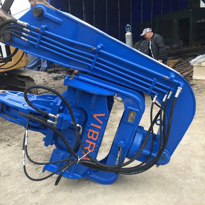 Versatile Pile Driver: High-Efficiency Installation for Solar & Crane Projects