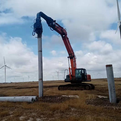 Sheet Pile Driver for Plastic Sheet Piling: Non-Damaging Vibro Hammer Solution