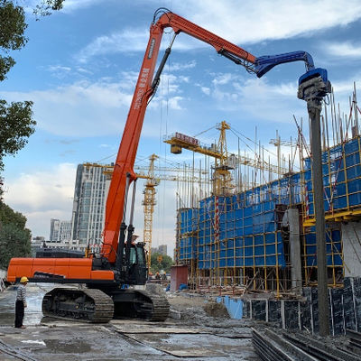 High-Efficiency & Precision Pile Driver - Photovoltaic Vibratory Hammer for Piling & Pulling