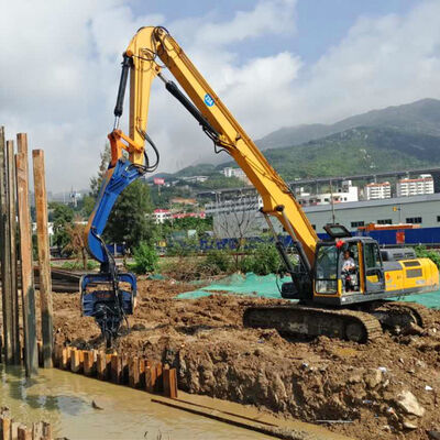 2800rpm High-Frequency Hydraulic Pile Driver - Multi-Pile Compatibility & High Power