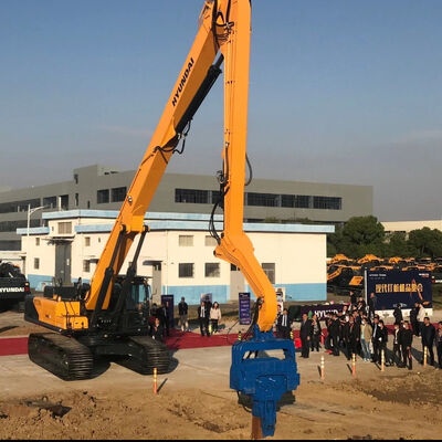 3200RPM High-Speed Excavator Mounted Pile Driver – 21M Sheet Pile Capacity for Construction