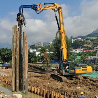 Efficient Pile Driver | Powerful Vibration & Easy Equipment Operation