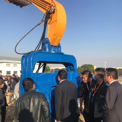 Vibro Hammer Pile Driver for Hyundai: 15m Sheet Piling Depth & Superior Driving Force