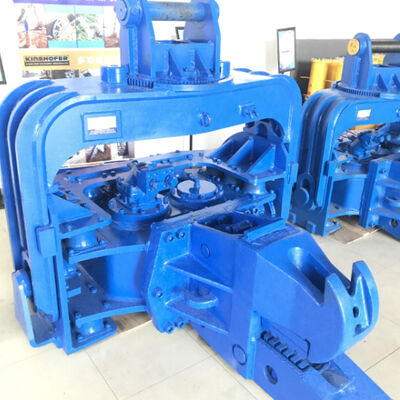 High-Accuracy Low-Noise Pile Driver - Sheet Pile Dedicated & Quick Converting Feature