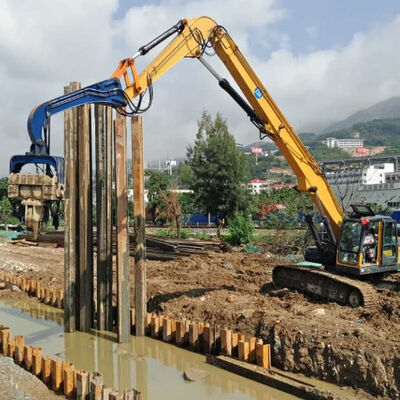 High-Efficiency Pile Driver | Low Vibration & Short Working Period for Faster Projects