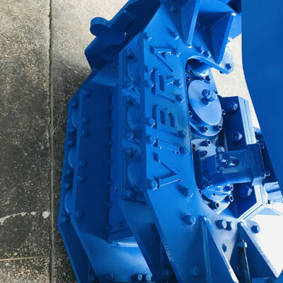 High-Visibility Yellow Pile Driver | Enhanced Safety & Multi-Functional Performance