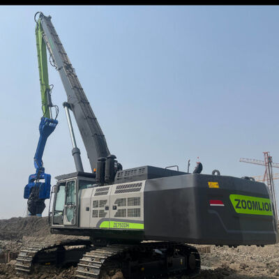 FV-800 Pile Driver With Dual Pump Flow Merging System & High-Flow Merging Valve Unit – 997 KN Force For 75–85t Excavators