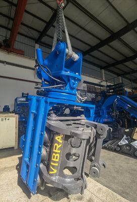 Low Noise Eco Friendly Vibratory Hammer | Adjustable Impact Frequency Control + Vibration Free Demolition Tool Capability