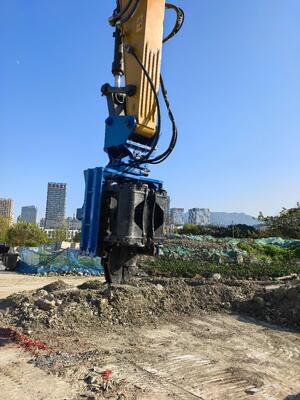Side Grip Pile Driver for Strong and Stable Foundation Piling Solutions