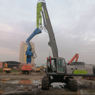 Eco-Friendly & High-Speed Hydraulic Pile Driver for Photovoltaic Sheet Pile Projects