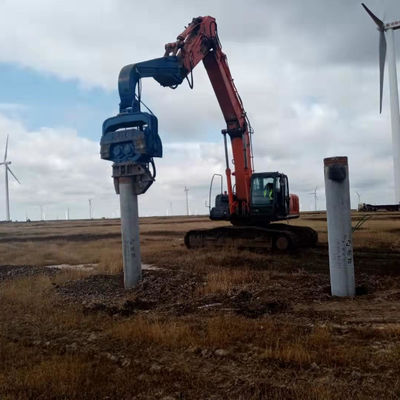 Versatile Pile Driver: High-Efficiency Installation for Solar & Crane Projects