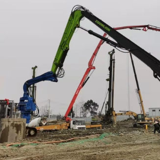 Solar Foundation Pile Hammer: 3200rpm Vibration, High Efficiency & Reliable Operation