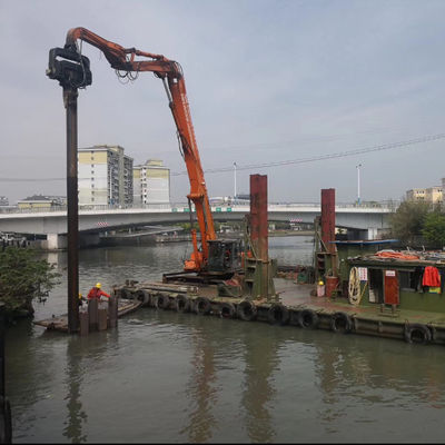 18m Max Pile Hydraulic Vibratory Pile Hammer – Low Noise & High Efficiency