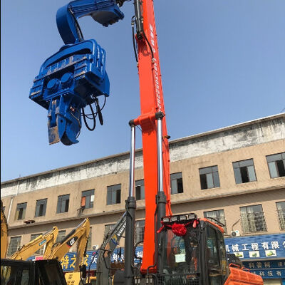 45-60T Hydraulic Pile Driver - 18m Max Pile Length & 485KN High Centrifugal Force