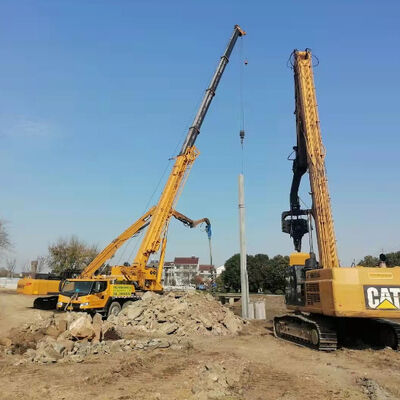 Heavy-Duty Pile Driver | 1700kg Hammer Weight for Stable 10-Meter Deep Driving