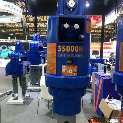 High-Efficiency Oil-Cooled Earth Drilling Auger - Built for Power on 24-50 Ton Excavators