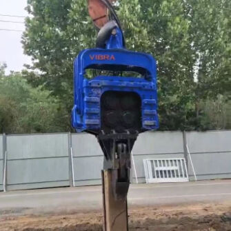 High Efficiency Drilling Performance & Dual Pump Flow Merging System – FV-500 Pile Driver With 759 KN Force