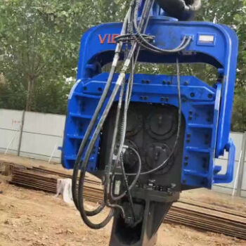 High Efficiency Drilling Performance & Dual Pump Flow Merging System – FV-500 Pile Driver With 759 KN Force