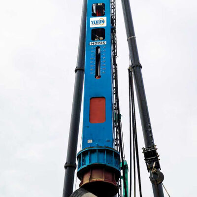 Hydraulic Impact Hammer With High-Flow Merging Valve Unit And Integrated Control Valve Assembly – HDY25 For Heavy Piling