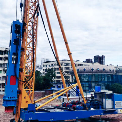 Hydraulic Impact Hammer with High Impact Energy per Blow and Low Noise Eco Friendly Operation – HDY22 for Reliable Piling