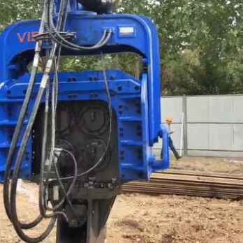 Engin de battage polyvalent monté sur excavatrice : profondeur maximale de 24 m et compatibilité universelle