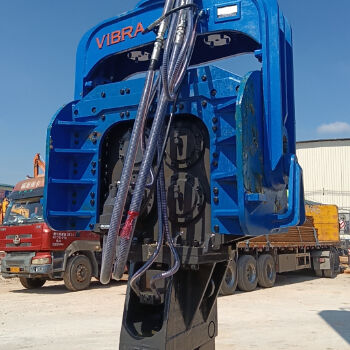 High Quality Hydraulic Pile Driver | Four Eccentric Pile Driver Factory & High Impact Energy Per Blow Hot Sale For 65-75T Excavator