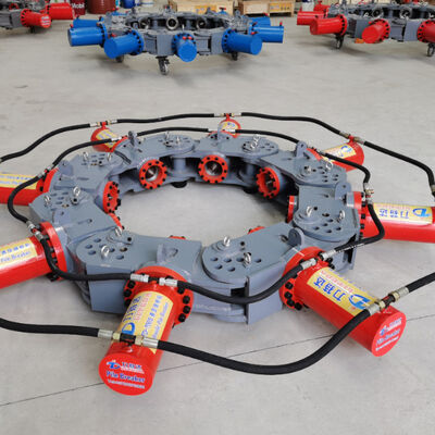 Modular Hydraulic Pile Breaker For Round Piles | Static Crushing Low Vibration Noise + Low Noise Eco Friendly Operation