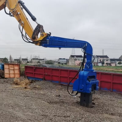 PCF Series Vibro Hammer: Durable Hydraulic Drive & High-Efficiency Excavator Integration