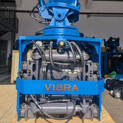 Side Grip Pile Driver SV-400 | 656KN Hydraulic Hammer for Tight Spaces