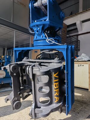 Low Noise Eco Friendly Vibratory Hammer | Adjustable Impact Frequency Control + Vibration Free Demolition Tool Capability
