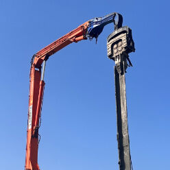High Efficiency Drilling Performance Pile Driver – FV400 with Integrated Control Valve & High Impact Energy Blow