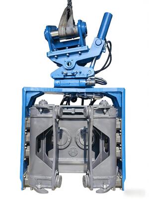 Marteau vibrant hydraulique SV-400 656kN à poignée latérale pour excavatrices