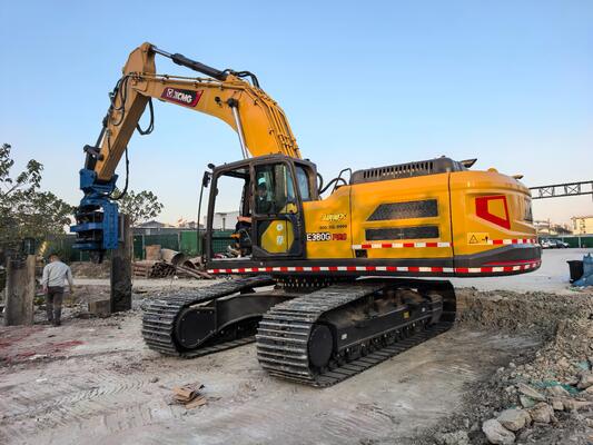 Side Grip Pile Driver for Strong and Stable Foundation Piling Solutions