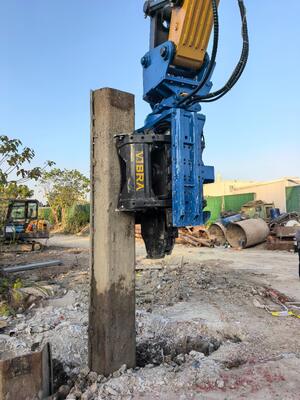 Side Grip Pile Driver for Strong and Stable Foundation Piling Solutions