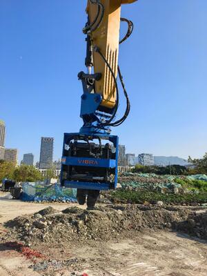Side Grip Pile Driver China – SV500 with High Frequency Vibration Output Factory & Low Maintenance Cost Design Manufacturers