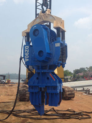 90kw Excavator  Sheet Extracting Electric Pile Driver Machine