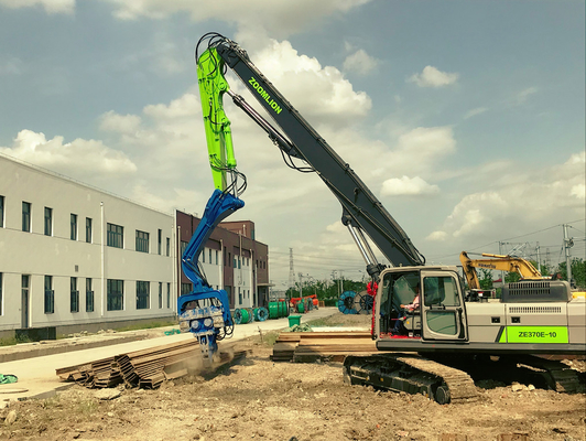15 Meter Pile Driver Vibro Hammer Construction Equipment Hydraulic Pile Driver